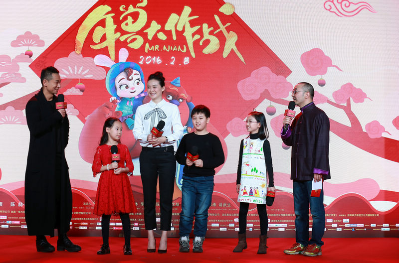 赵文卓和小玫瑰父女、++刘仪伟和女儿刘乐思...