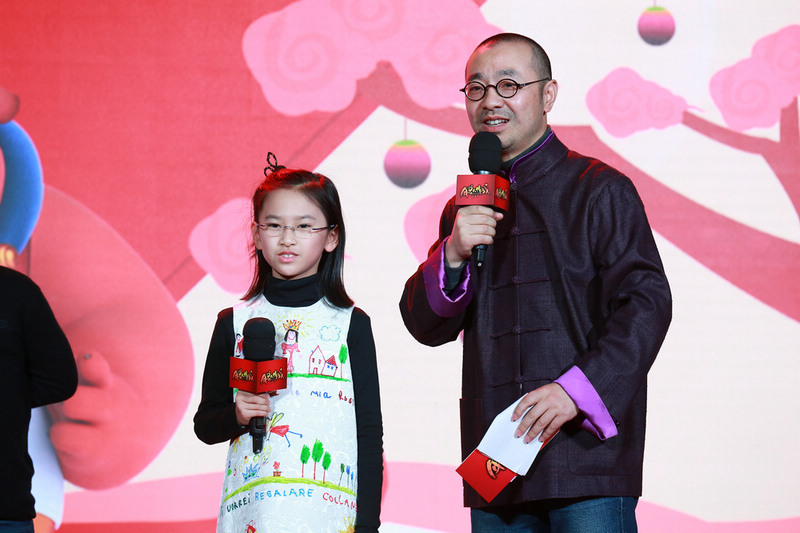 刘仪伟和女儿刘乐思